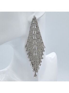 Long Crystal Earrings #2532